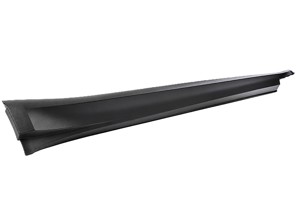 LEFT Side Member Trim, Matt Black. Porsche 9J1.1 / 9J1.2 Taycan 2020>> - 9J1854885OK1